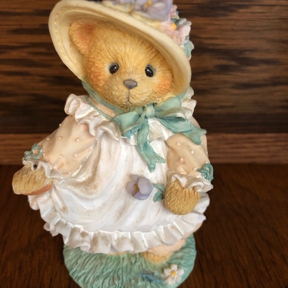 Cherished Teddies “Our Love Is Ever-Blooming” Hope 1994 figurine # 103764  bear - Picture 2 of 4
